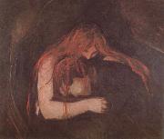 Edvard Munch Vampire oil